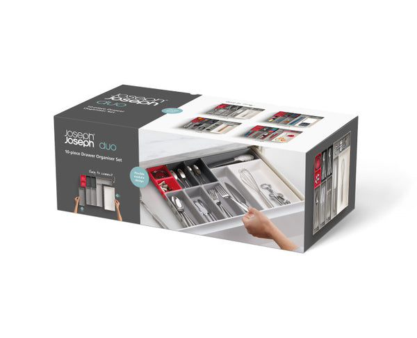 Joseph Joseph Duo 10-piece Drawer Organiser Set - 1