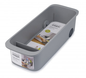 Joseph Joseph CupboardStore Easy-access Storage Caddy Grey - 11.2cm x 46cm x 17.1cm - 1