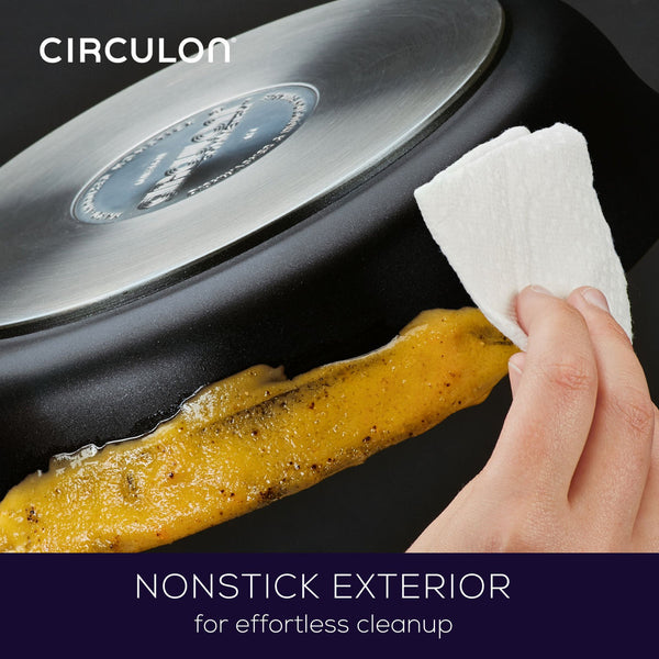 Circulon Style Nonstick Induction Skillet Triple Pack 21/25/28cm - 3