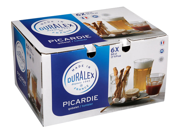 Duralex Picardie Highball Tumbler Set of 6 - 500ml - 1