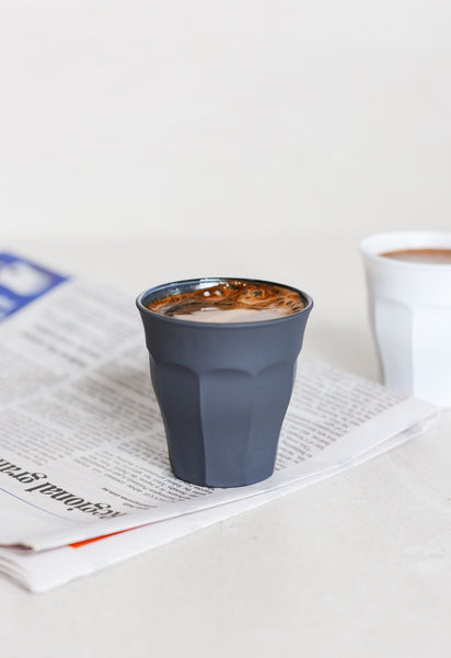 Duralex Picardie Soft Touch Grey Tumbler Set of 6 - 90ml - 2