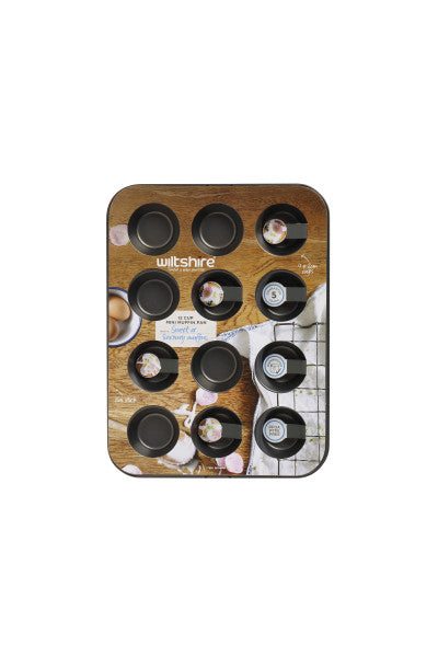 Wiltshire Easy Bake Muffin Pan Mini 12 Cup - 1