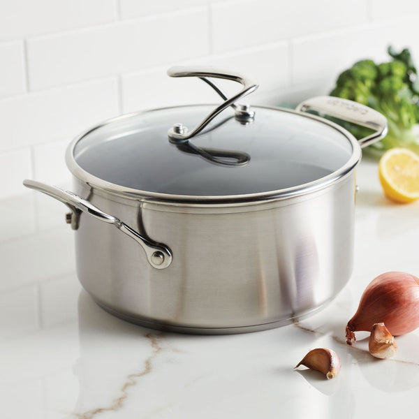 Circulon C-Series Hybrid Clad Stainless Steel Nonstick Induction Stockpot 26cm - 1