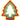 Avanti Christmas Tree Cookie Cutters 5 Piece Set – Multi Coloured