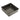 Bakemaster Loose Base Sq Deep Cake Pan 25 x 25 x 8cm - Non-stick