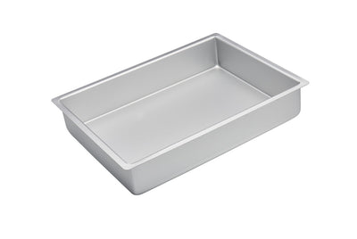 Bakemaster Silver Anodised Rectangular Cake Pan 38 x 28 x 7.5cm