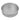 Bakemaster Silver Anodised Round Cake Pan 25 x 7.5cm