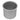 Bakemaster Silver Anodised Round Deep Cake Pan 10 x 10cm
