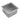 Bakemaster Silver Anodised Square Deep Cake Pan 15 x 10cm