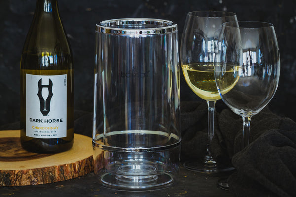 BarCraft Acrylic Double Walled Wine Cooler - 50ml - 3