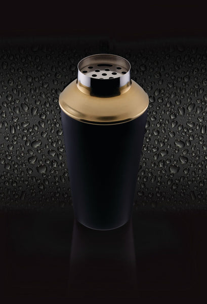 BarCraft Stainless Steel Cocktail Set Black Colour - 3 Piece - 2