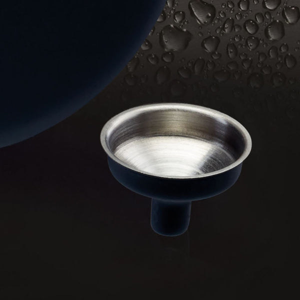 BarCraft Stainless Steel Soft Touch Hip Flask - 350ml - 3