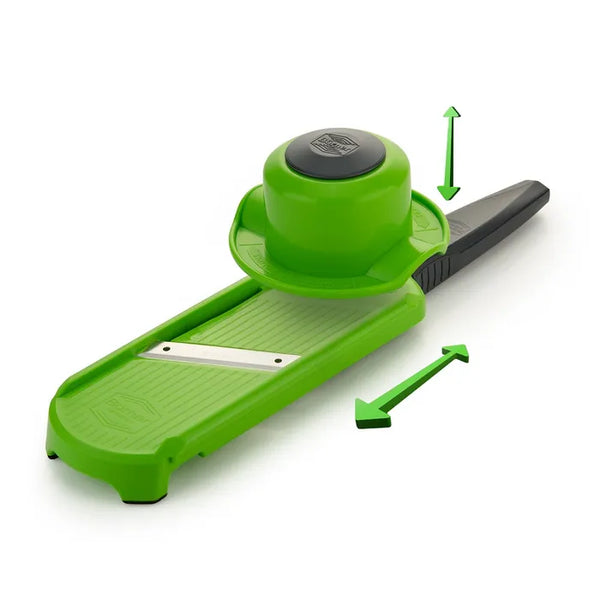 Borner Multi Slicer with Food Holder Grey Green Steel Blade - 2