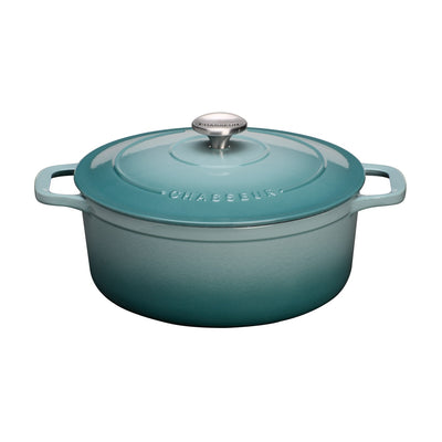 Chasseur Cast Iron Round French Oven Quartz - 26cm/5L
