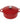 Chasseur Cast Iron Round French Oven Federation Red Induction - 26cm