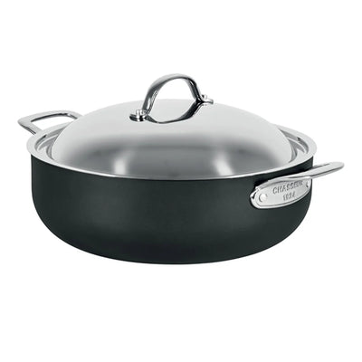 Chasseur Cinq Etoiles Nonstick Chef Pan With 2 Side Handles - 30cm/6.5L