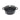 Chasseur Enamelled Cast Iron Round French Oven Matte Black Induction - 26cm