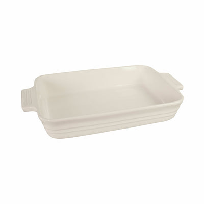 Chasseur Large Rectangular Stone Baker Antique Cream - 32cm x 24cm x 6cm/3L