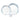 Corelle Ocean Blues Vitrelle Glass Dinner Set 12pc - (4 x 26cm Dinner Plates | 4 x 21cm Lunch Plates | 4 x 532ml Soup Cereal Bowls)