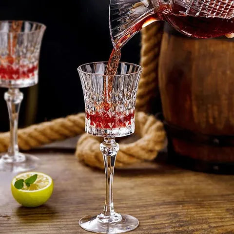 Cristal d’Arques Lady Diamond Stem Glass Set of 6 - 190ml - 1