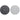Cuisena Air Fryer Silicone Round Mat Black & Grey 19.5cm Set/2