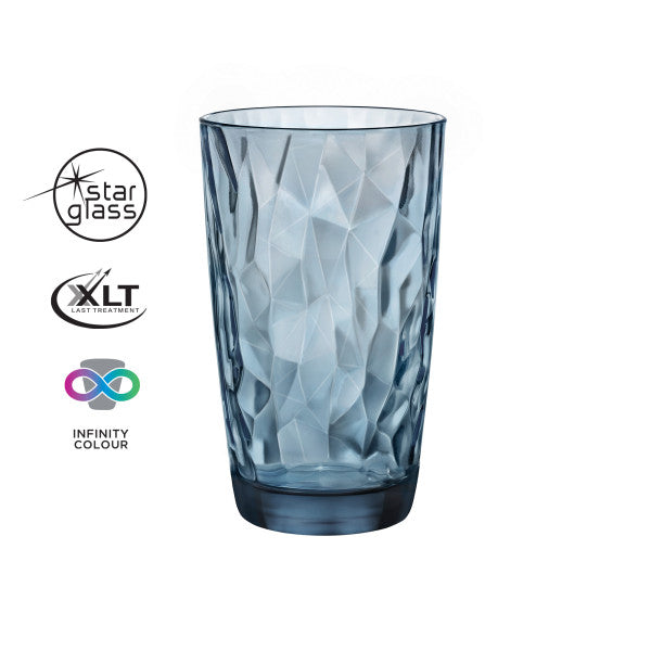 Bormioli Rocco Diamond Cooler Blue - 470ml - 1