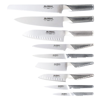 Global Ikasu X Knife Block Set - 10 Piece