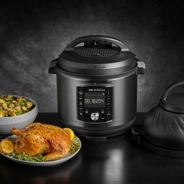 Instant Pot Pro Crisp & Air Fryer Multi-Use Stainless Steel Air Fryer & Pressure Cooker - 8L - 1