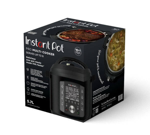 Instant Pot Pro Multi- Pressure Cooker 5.7 Litres -  Stainless Steel - 1