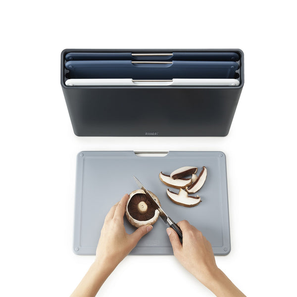 Joseph Joseph Folio Large Chopping Board Set Graphite - 4 Piece - 3