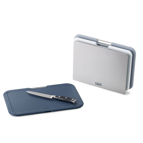 Joseph Joseph Nest Boards Regular Grey Chopping Board Set - 2