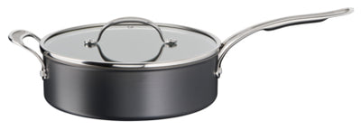 Jamie Oliver Tefal Cook’s Classics Non-stick Hard Anodised Sautepan - 26cm/4.1L + Lid