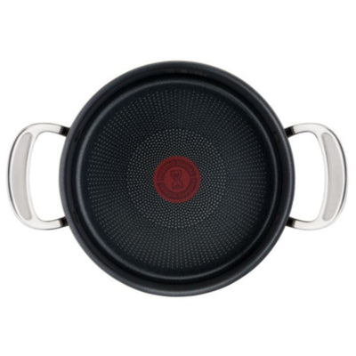 Jamie Oliver Tefal Cook’s Classics Non-stick Hard Anodised Stewpot - 24cm/5.3L + Lid