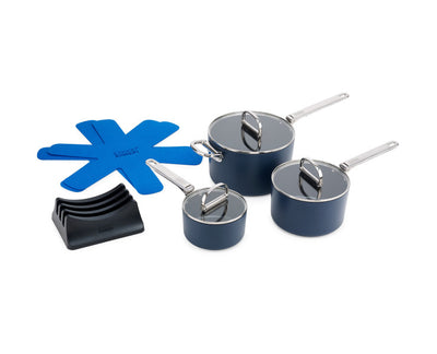 Joseph Joseph Space 3 Piece Non-Stick Saucepan Set