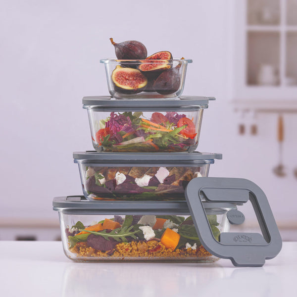 Kilner Fresh Storage Rectangle 1.5Litre - 3