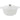 La Cuisine Round Cast Iron Casserole 20cm White