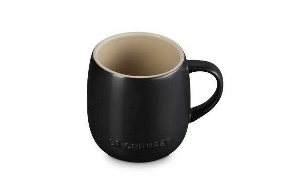 Le Creuset Stoneware U Mug - 380ml Satin Black - 1