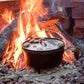 Lodge Camp Cast Iron Dutch Oven Deep - 7.5L/30cm - 1