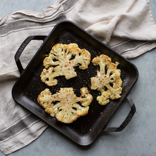 Lodge Chef Collection Cast Iron Square Griddle Induction - 28cm - 2