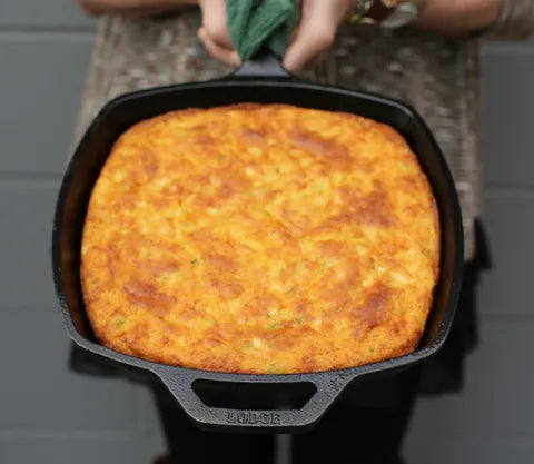 Lodge Square Cast Iron Skillet – 26.7cm × 4.6cm - 1