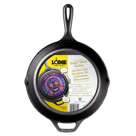 Lodge Sugar Skull Cast Iron Skillet – 26cm x 5cm - 2