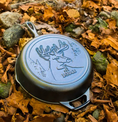 Lodge Wildlife Cast Iron Skillet Deer – 26x5cm - 1