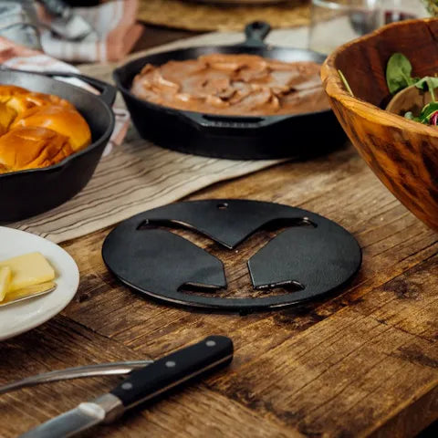 Lodge Yellowstone Power Y Cast Iron Trivet - 20cm - 2