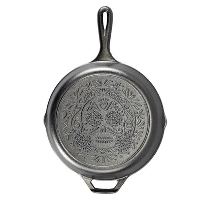 Lodge Sugar Skull Cast Iron Skillet – 26cm x 5cm