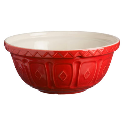 Mason Cash Stoneware Ceramic Mixing Bowl Red Colour- 29cm/4L