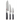 Miyabi 5000FCD Knife set of 3 - Santoku 18cm, Shotoh 13cm & Shotoh 9cm