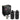 Peugeot Night Chic Line Manual Pepper Salt Mills Matte Black