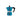 Pezzetti Teal Italexpress Aluminium Coffee Maker - 1 Cup