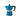 Pezzetti Teal Italexpress Aluminium Coffee Maker 3 Cups