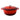 Pyrolux PYROCHEF Round French Oven Chilli Red 20cm/2L